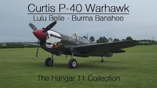 Curtiss P40M Warhawk quotLulu Bellequot  Burma Banshee [upl. by Roybn703]