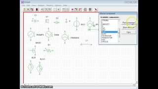 Démo  logiciel de dessin de circuits électriques électronique de puissance [upl. by Nylahs]