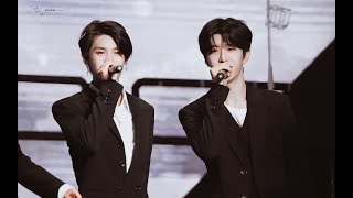 FANCAM CHENGSTIN 180908 Fan Chengcheng 范丞丞 X Justin 黄明昊 [upl. by Sybil703]