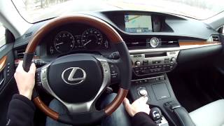 2014 Lexus ES 350  WR TV POV Test Drive [upl. by Atenahs]