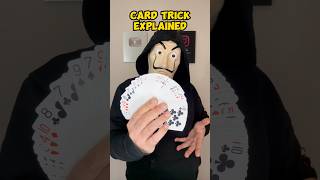 New Amazing Card Trick Explained magic tutorial foryou tricks cardtrick shorts themaskmagic [upl. by Ashton978]