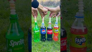 “Testing the Legend Cola and Fanta vs Sprite vs Pepsi with Mentos” 🔥😱 experiment [upl. by Eiralav982]