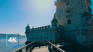 PORTUGAL  Inside Belem Tower in 4 minutes 4K [upl. by Tram]