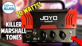 Joyo BantAmp Jackman Marshall 20 Watt Amplifier Head Review [upl. by Cesya]