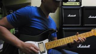 ElectroHarmonix Mel9 and Fender Stratocaster American Signature Dave Murray HSH [upl. by Moina]