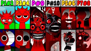 All Phases in Incredibox Sprunki Phase 2 VS Phase 3 VS Phase 4 VS Phase 5 VS Phase 6 VS Phase 710 [upl. by Thinia]