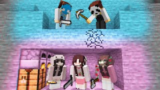 Minecraft Womanhunt Boys VS Girls [upl. by Jazmin451]