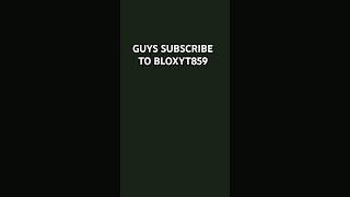 BloxYT859 HE NEEDS 2 MORE SUBS TO 200 [upl. by Enaols]