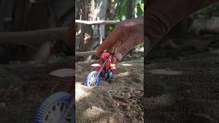 Dirt bike finger toys  Dirt bike crashes dirtbike shorts short [upl. by Ahsemal812]