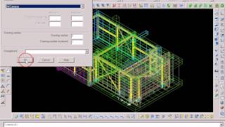 Advance Steel Lesson 17Create elevations and plan views [upl. by Nylesoy]