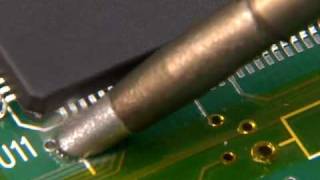 Professional SMT Soldering Hand Soldering Techniques  Surface Mount [upl. by Arramahs932]