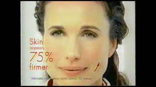 LOreal Revitalift commercial with Andie MacDowell 2004 [upl. by Idonah129]