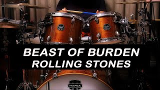 The Rolling Stones Beast Of Burden Drum Cover [upl. by Jesse]