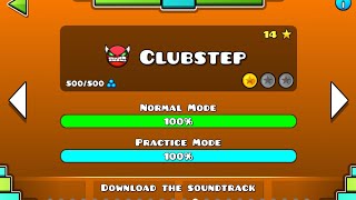 Geometry Dash  Clubstep  100 [upl. by Sitrik]