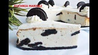 PYSZNY SERNIK OREO  sernik ser oreo cheesecake ciasto [upl. by Sardella689]