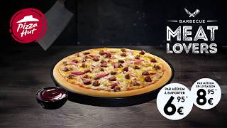 La pizza BBQ Meat Lovers chez Pizza Hut 15s [upl. by Yliah]