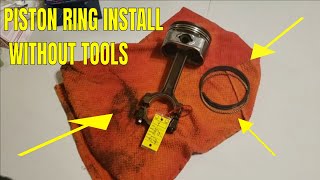 HOW TO INSTALL PISTON RINGS  LS ENGINE BUDGET BUILD [upl. by Annuahsal]