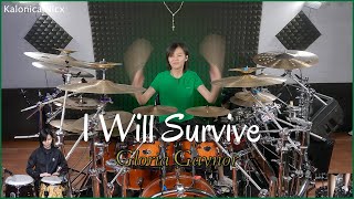 I Will Survive  Gloria Gaynor  Drum Cover by Kalonica Nicx [upl. by Rollo733]