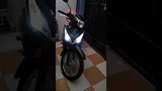 Honda Wave 110s 2020 con focos LED leer descripción [upl. by Hgeilyak]