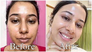 “Unsponsored” Affordable 4step Morning Skincare Routine for healthy glowing skin [upl. by Adlig]