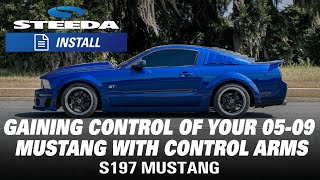 Control Your 20052009 Mustang With Steeda Control Arms  S197 Review amp Install [upl. by Killam]