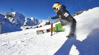 Professional alpine snowboarder prepares for the World Cup  Roland Fischnaller [upl. by Nylcaj]