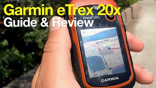 Garmin eTrex 20x Hiking GPS Review  HikingGuycom [upl. by Wolfgram]