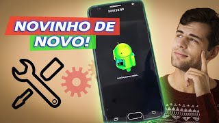 Como Formatar J5 Prime ⭐ Duas Formas Hard Reset Segura 📲✅ [upl. by Nilde]