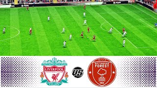 NO RULES  Liverpool vs Nottingham Forest Premier League FC 24 [upl. by Barthol]