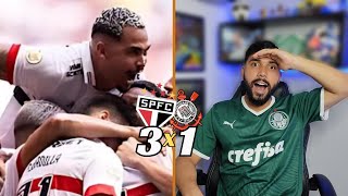 REACT REAÇÕES SÃO PAULO 3X1 CORINTHIANS [upl. by Ynamrej]