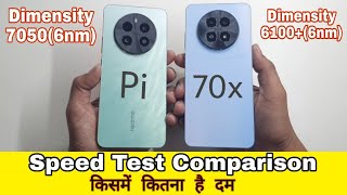 Realme P1 5G vs Narzo 70x 5G Speed Test Comparison [upl. by Luapnoj]