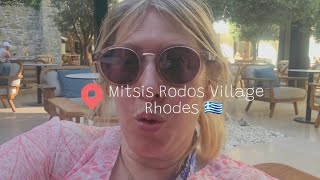 Rhodes Holiday Vlog Mitsis Rodos Village amp Lindos [upl. by Levenson]