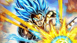 Dragon Ball Z Dokkan Battle  PHY LR Super Saiyan Blue Gogeta Active Skill OST Extended [upl. by Eal386]