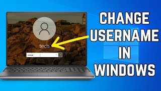 How to Change Username in Windows 10  Laptop me Username kaise change kare  Change pc name [upl. by Antsirhc]