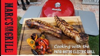 Whats Cooking on the Patio Bistro Electric Grill from CharBroil [upl. by Torto711]