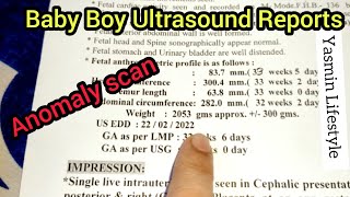 अल्ट्रासाउंड रिपोर्ट में देखिए Baby Boy का प्लेसेंटा का पोजिशन  Baby Boy Scan placenta [upl. by Sopher]