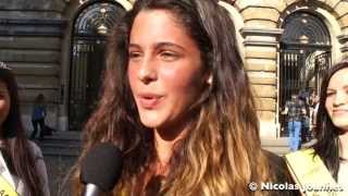 Exclusif  Coralie de Secret Story 9 en 2013 au Parlement miss Belgique [upl. by Aldridge]