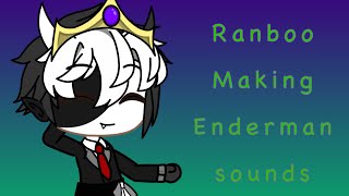 Ranboo making Enderman sounds [upl. by Alyos729]