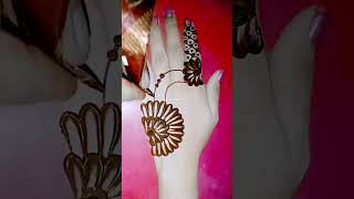 easy stylish mehndi design using earbud viralvideo youtubeshorts shorts trending mehandi [upl. by Olegnaed]