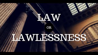 Understanding the Law Grace and Lawlessness  Part 1 [upl. by Nairde598]