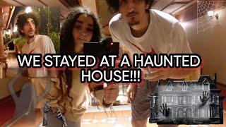 WE STAYED AT A HAUNTED HOUSE FOR 5 NIGHTS [upl. by Tnelc]