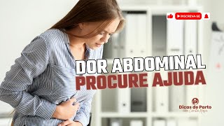 Dor abdominal procure um ginecologista [upl. by Clarita]