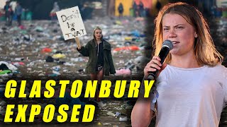 MUST WATCH Glastonbury Festivals Climate Hypocrisy EXPOSED [upl. by Woothen]