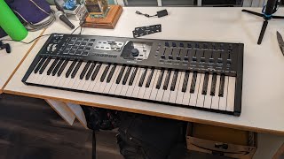 Unboxing and Setup of my Arturia Keylab 61 Mk II [upl. by Oinimreh]