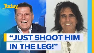 Alice Cooper shares his wildest encounter with Elvis Presley  Today Show Australia [upl. by Madeline]