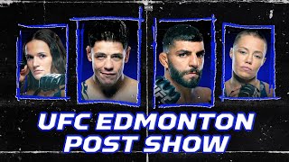 UFC Edmonton LIVE PostFight Show  Reacting To Brandon Morenos Big Win Over Amir Albazi [upl. by Ahtaela]