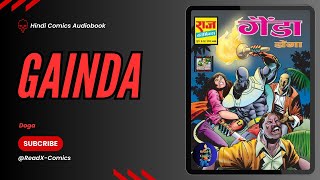 गैंडा  Action  Thriller  Gainda  Hindi Comics Audiobook [upl. by Bubalo]