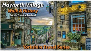 Exploring Haworth Yorkshire  A Beautiful Village In England [upl. by Hsirrehc]