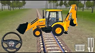 JCB 3DX BACKHOE LOADER AND TRACTOR DRIVING LIVE STREAM [upl. by Newkirk]