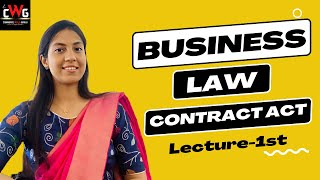 Business Law chapter 1  Indian Contract Act 1872  CA Foundation  BCom [upl. by Cramer]